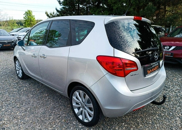 Opel Meriva cena 29900 przebieg: 117300, rok produkcji 2011 z Pasłęk małe 352